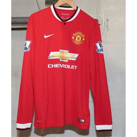 Manchester United home jersey L/S - ABG 07