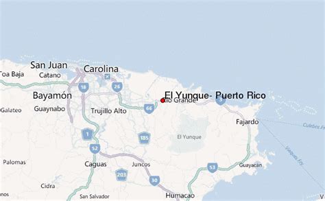 El Yunque, Puerto Rico Mountain Information