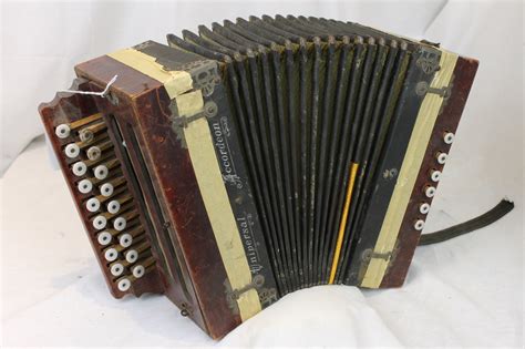 3242 - Brown Universal Diatonic Button Accordion 19 6