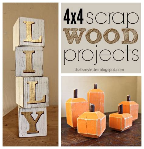 "S" is for Scrap Wood Projects: 4x4s - Jaime Costiglio