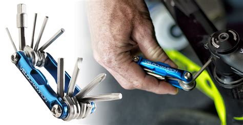 VeloChampion Premium Quality MLT10 Bike Multi Tool - 10-in-1 Multi-Function Cycling Maintenance ...