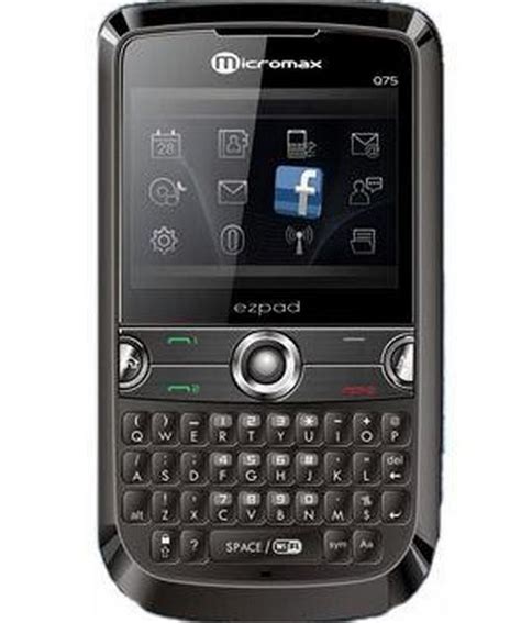 Micromax Q75 Mobile Phone Price in India & Specifications