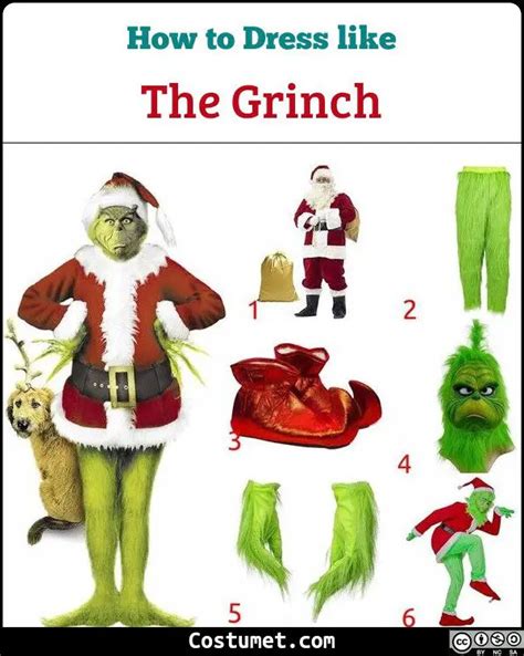 The Luxury Lifestyle Portal The \Grinch Cosplay Costume Jim Carrey Movie Xmas Outfit Christmas ...