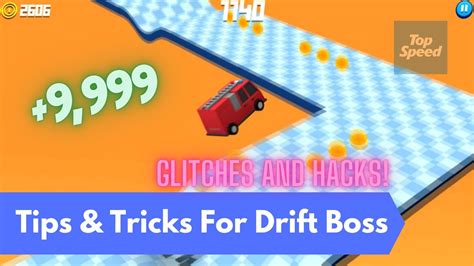 Tips & Tricks For Drift Boss (Score Hack)