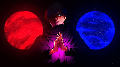 1366x768 Resolution Satoru Gojo Cool Jujutsu Kaisen Digital Art ...