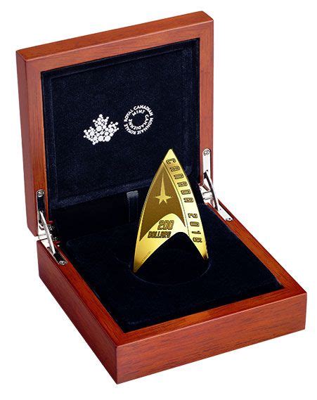 New ‘Star Trek’ Coins Are Canadian-Pressed Latinum | Pure gold, New star trek, Pure products