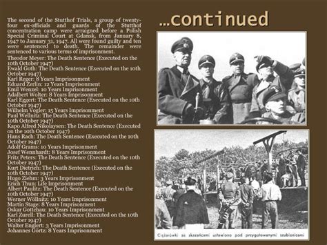 PPT - Stutthof Concentration Camp PowerPoint Presentation - ID:6390773