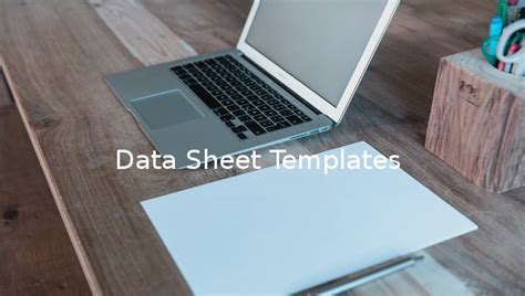 31+ Data Sheet Templates - Word, PDF, Google Docs, Apple Pages