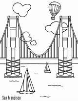 San Francisco Coloring Pages sketch template