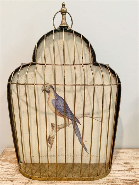 Pin by Magpies Vintage Flea on New arrivals at Magpie's Vintage Flea | Etsy wall art, Bird cage ...