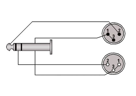 Xlr Stereo Jack Wiring Diagram - Wiring Diagram