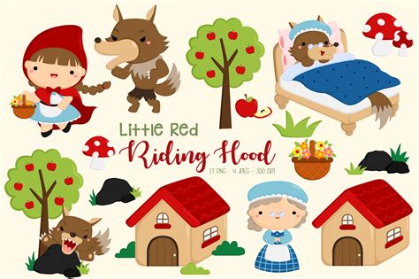 Little Red Riding Hood Clipart