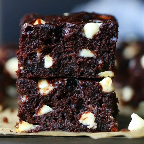 White Chocolate Chip Brownies | Gluten Free Chocolate Brownies, Easy