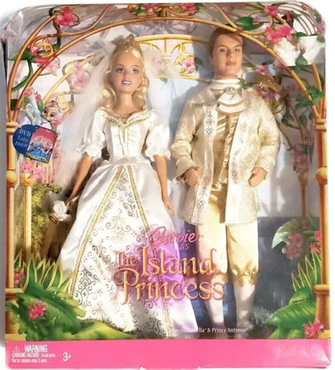 THE ISLAND PRINCESS Barbie Princess Rosella & Prince Antonio Royal Wedding Set £177.18 - PicClick UK