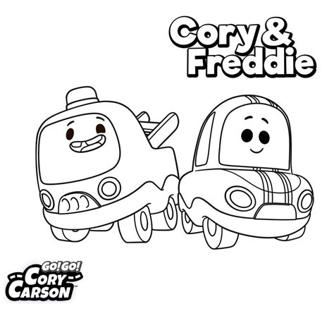 Go! Go! Cory Carson Coloring Pages - Free Printable Coloring Pages for Kids