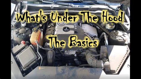 What's Under The Hood - Names of Basic Car Parts and What They Do - YouTube