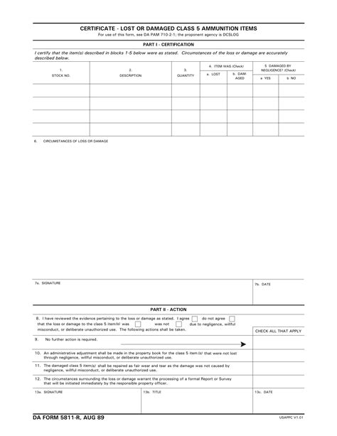 Da Form 5811 R ≡ Fill Out Printable PDF Forms Online