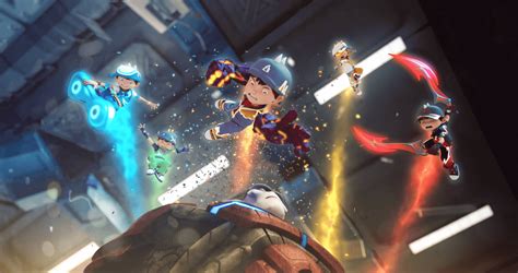 Download Boboiboy HD Retak'ka Gamma Wallpaper | Wallpapers.com