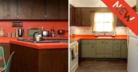 This Couple Renovated Their Kitchen To Look Just Like 'The Brady Bunch'