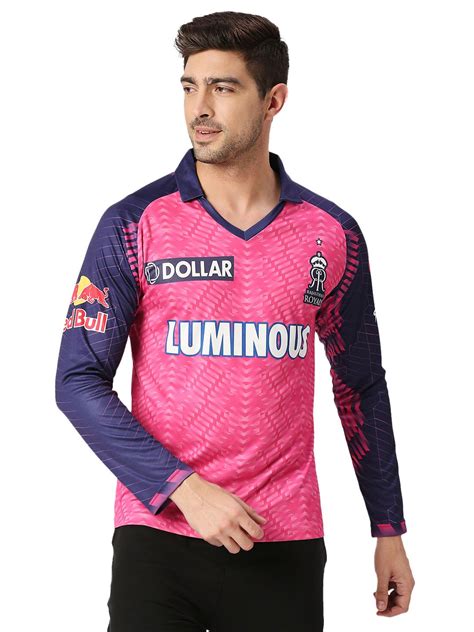 Buy Rajasthan Royals Match Jersey 2023 - Full Sleeve From Fancode Shop.