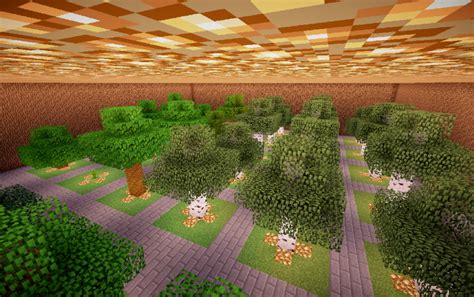 Minecraft Underground Farm Design