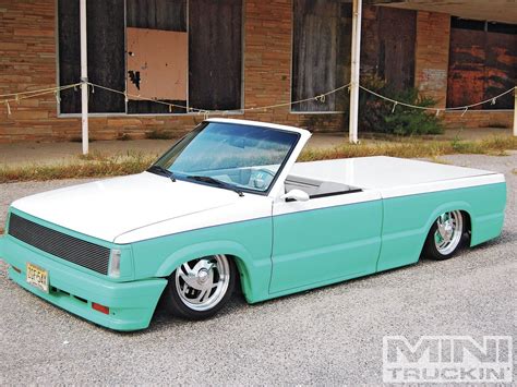 One of many mazda mini trucks I love | Mini trucks, Cool trucks, Bagged ...