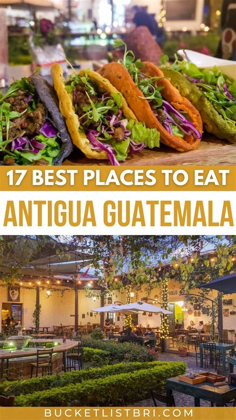 best restaurants antigua guatemala | Bucketlist Bri