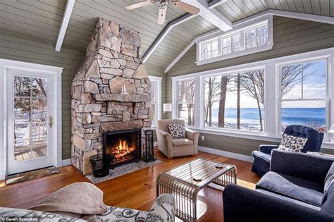 Incredible Maine home with its own private sandy beach lists for $3M