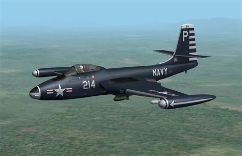 F2H Banshee - Combat Flight Simulator 2 Mod