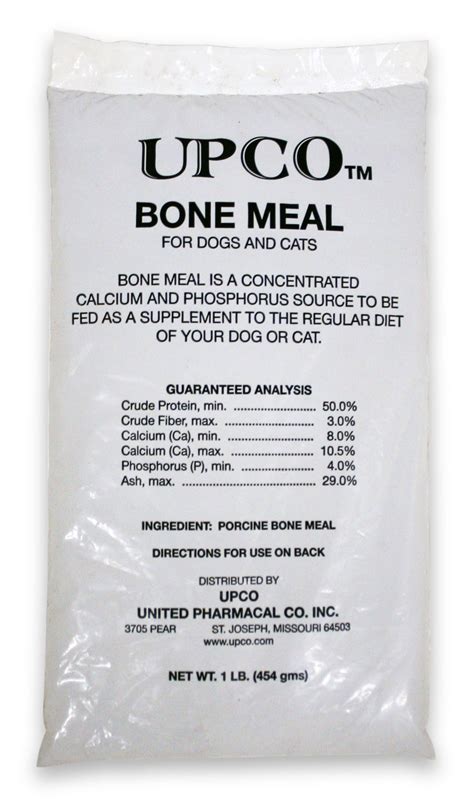 Bone Meal, Steamed, For Dogs and Cats, 1 lb Bag - Walmart.com - Walmart.com