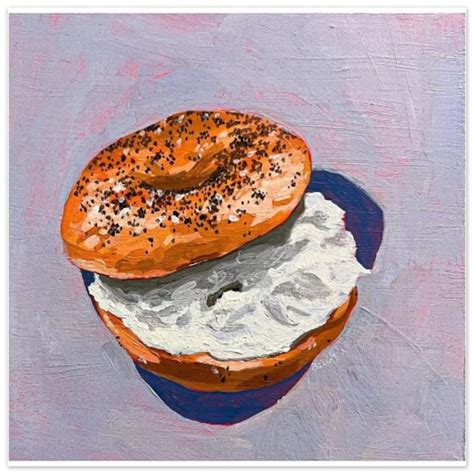 Bagel Art - Etsy