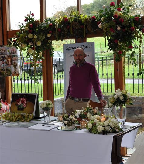 spriggs florist: We did a Wedding Fair at Upwaltham Barns