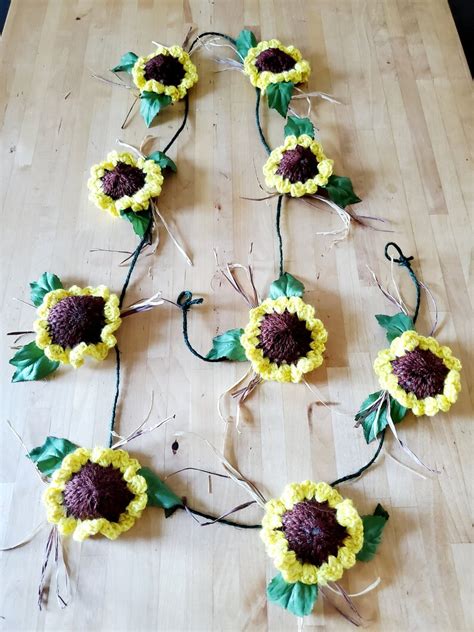 Sunflower Garland/ Sunflowers/ Garland/ Sunflower/ Sunflower - Etsy