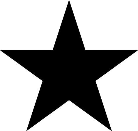 Free Black Star Transparent, Download Free Black Star Transparent png ...