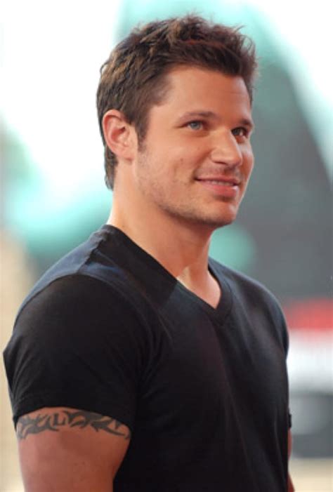 Nick Lachey Back Tattoos