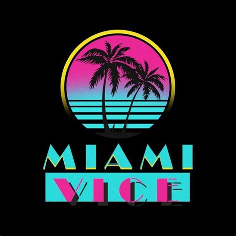 Miami Vice Logo Men's T-Shirt