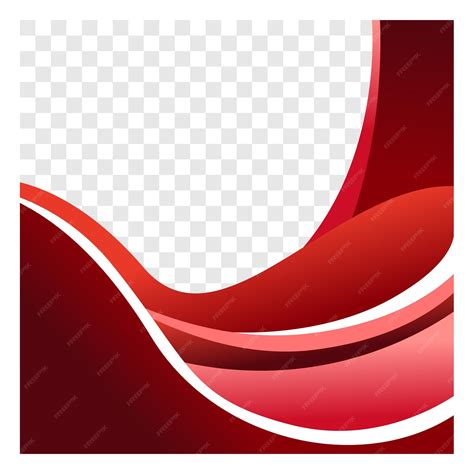 Premium Vector | Red wave abstract background vector template