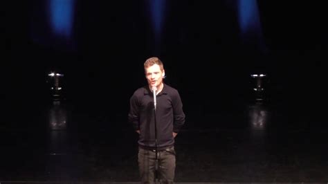 Andrew Lawrence, stand-up comedy: Big finish - YouTube