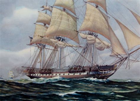 Vintage Old Ironsides Art Print