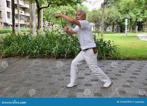 FOSHAN, CHINA - CIRCA JUNE 2020: a Chinese Kung-fu Grandmaster Shows Single Techniques of Dragon ...