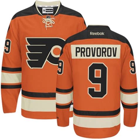 Men's Philadelphia Flyers Ivan Provorov Reebok Premier New Third Jersey ...