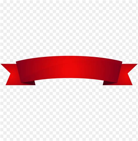 Red Ribbon Banner PNG Transparent With Clear Background ID 90167 png ...