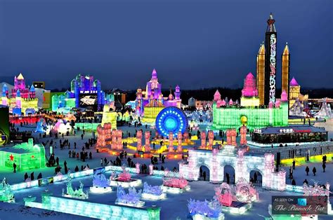 Harbin International Snow and Ice Festival – An Illuminated Awe-Inspiring Winter Wonderland in ...