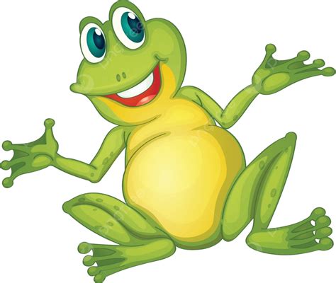 Frog Cartoon Funny Sitting Vector, Cartoon, Funny, Sitting PNG and Vector with Transparent ...