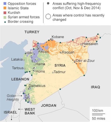 Syria: Mapping the conflict | Deir