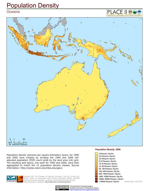 Oceania: Population Density | Population Density (per person… | Flickr