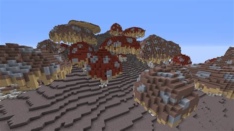 The Transparent Isles 1024x1024 Mooshroom Island Map Minecraft Map