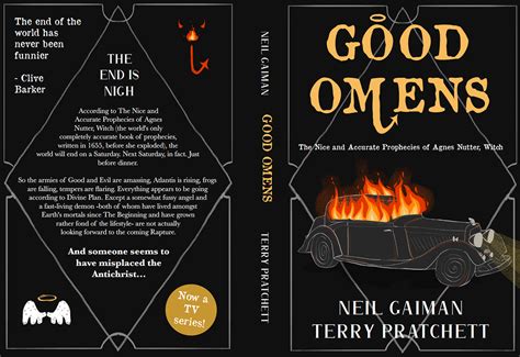 A Good Omens Book Cover Design on Behance