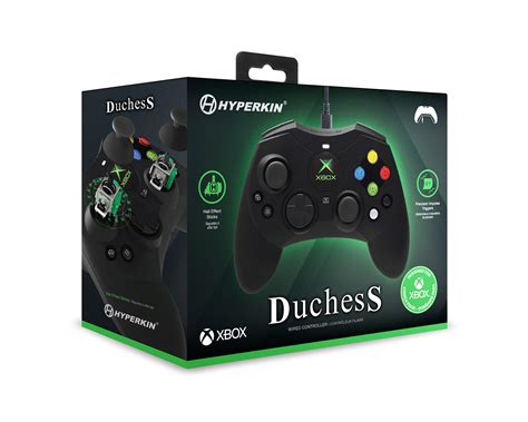 Hyperkin Duchess Wired Controller Xbox & PC - Black - MaxGaming.com