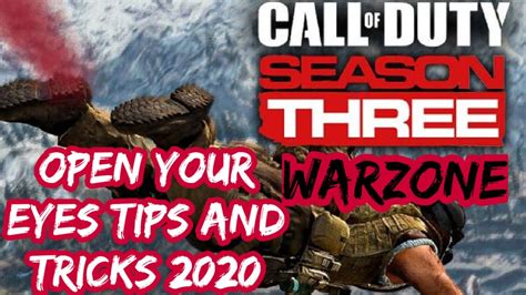 Call of duty warzone... Tips and tricks 2020 - YouTube